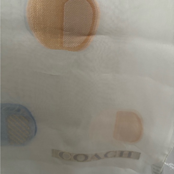 Coach Apples scarf NWT - Picture 1 of 2